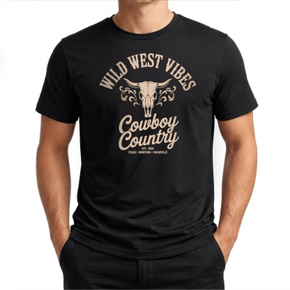 Cowboy Country – Western T‑Shirt