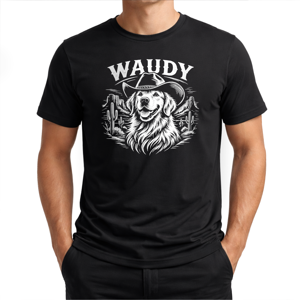 Cowboy Hund – Western T‑Shirt