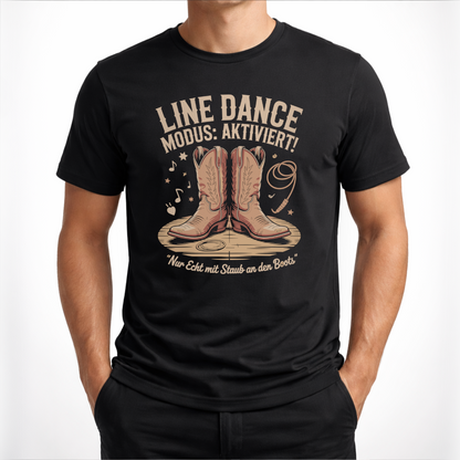 Modus aktiviert – Line Dance T‑Shirt