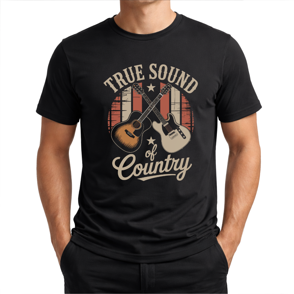 True Sound – Countrymusik T‑Shirt