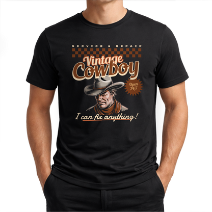 Vintage Cowboy – Western T‑Shirt