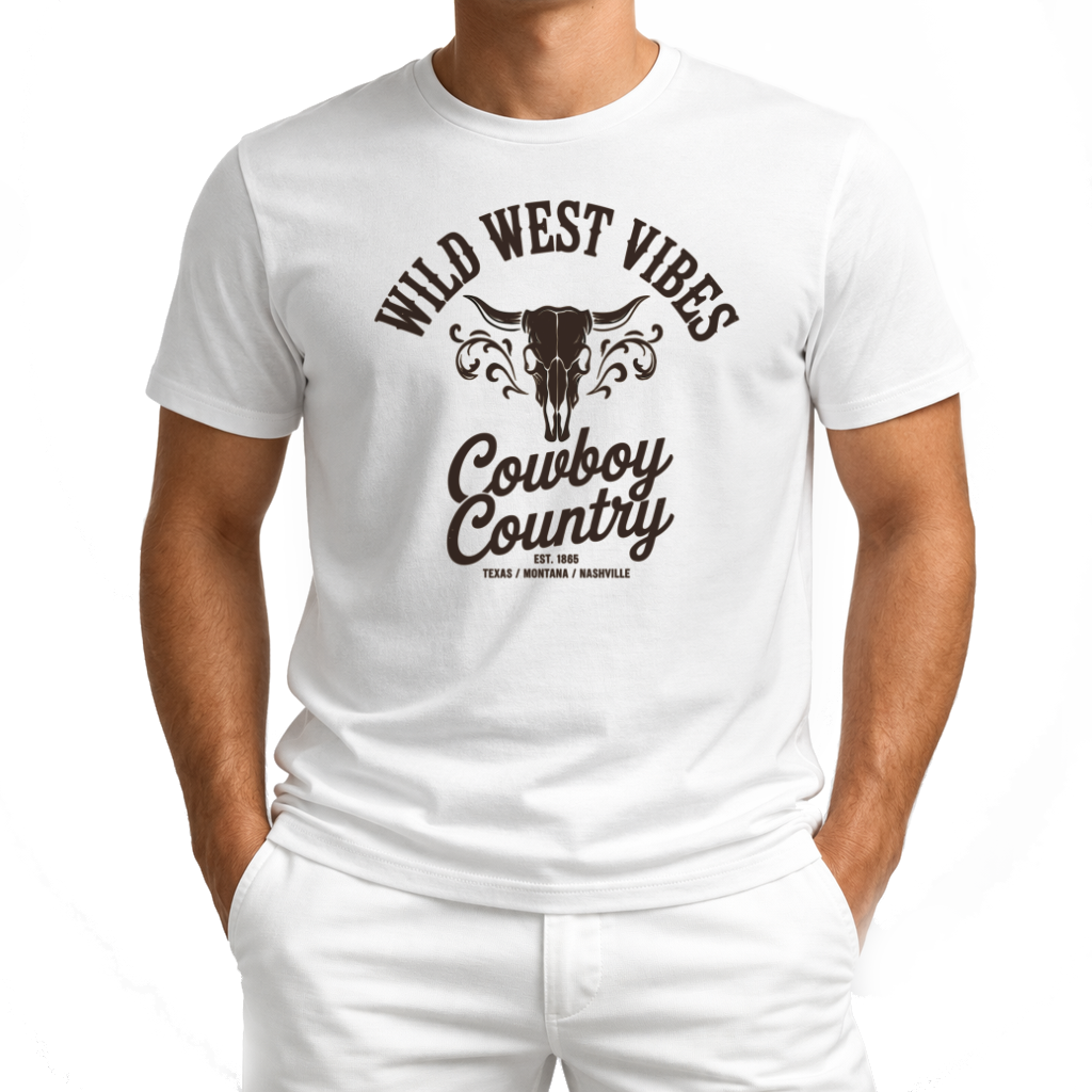 Cowboy Country – Western T‑Shirt