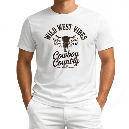 Cowboy Country – Western T‑Shirt