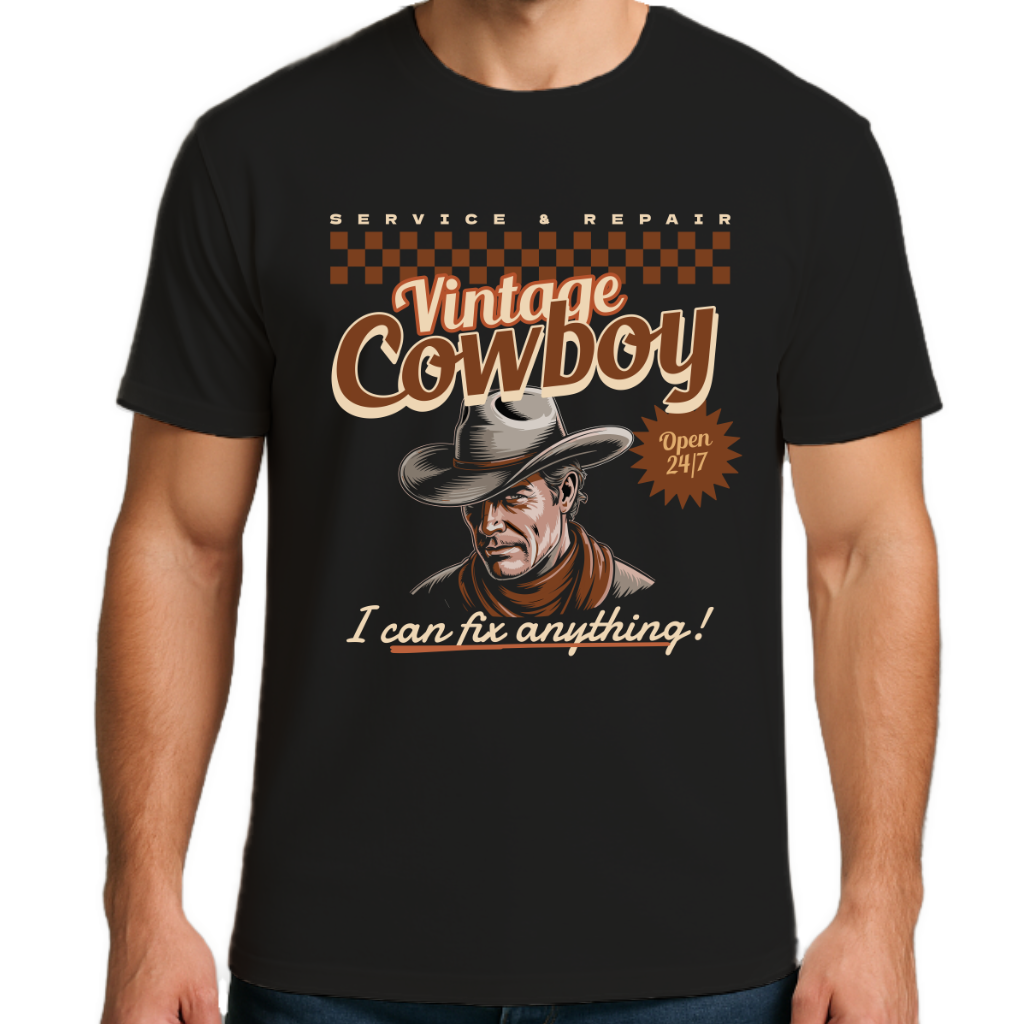 V Cowboy - Herren T-Shirt