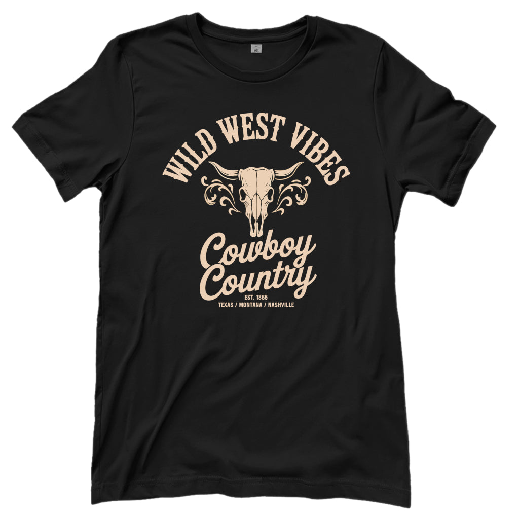 Cowboy Country – Western T‑Shirt