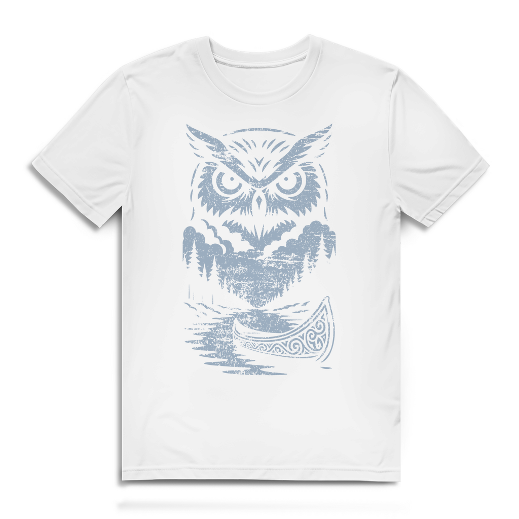 Owl - Herren Premium Bio T-Shirt