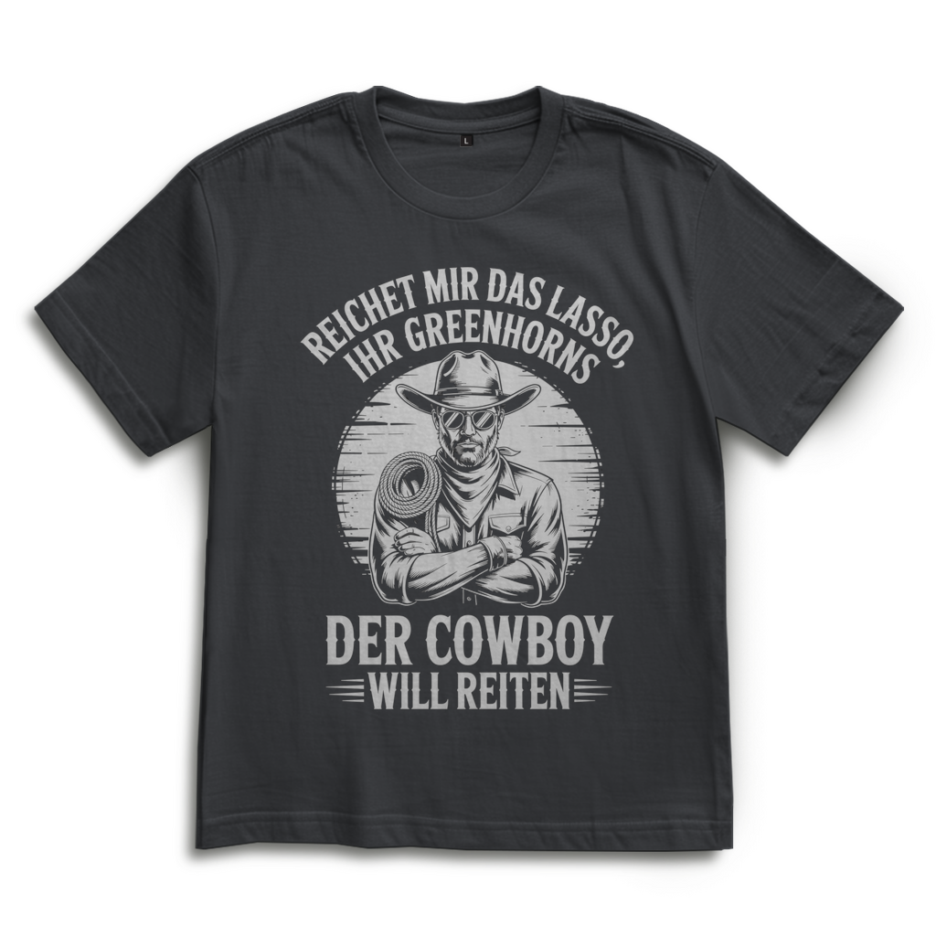 Oversize T-Shirt Jikudan logo grau