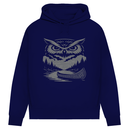 Owl - Damen Premium Bio Hoodie