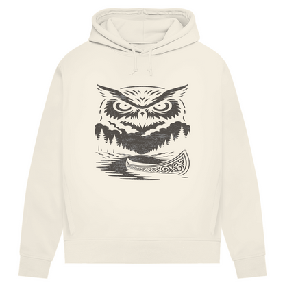 Owl - Damen Premium Bio Hoodie
