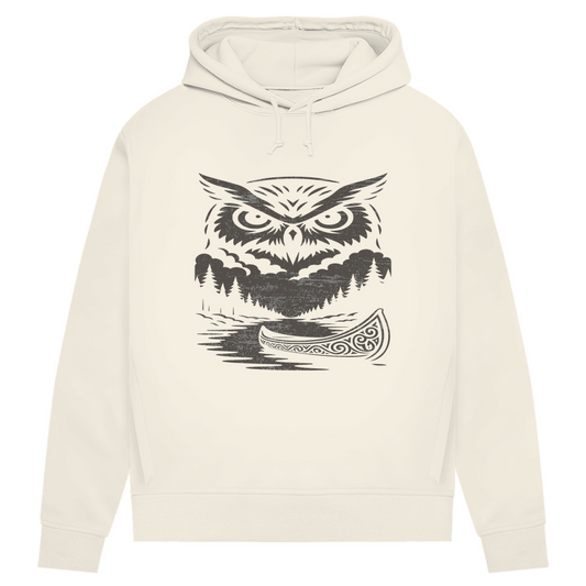 Owl - Damen Premium Bio Hoodie