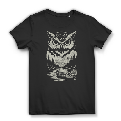 Owl - Damen Premium Bio T-Shirt