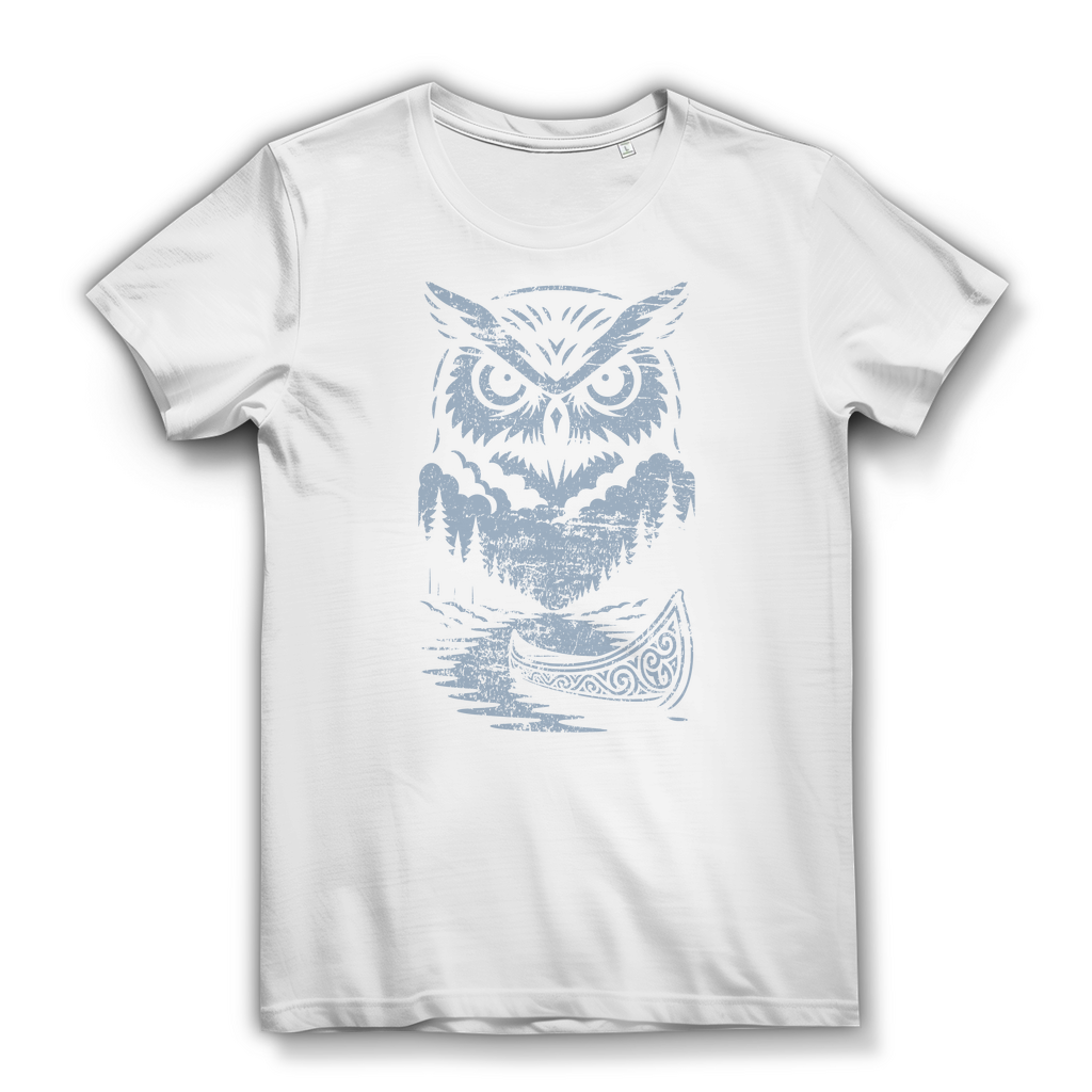 Owl - Damen Premium Bio T-Shirt