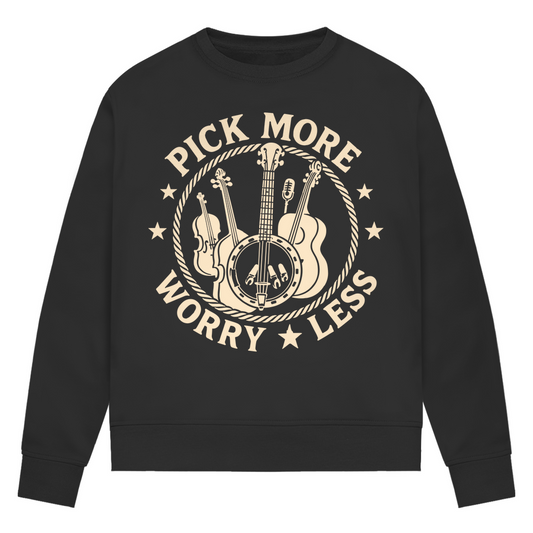 Pickstring - Damen Premium Bio Sweatshirt