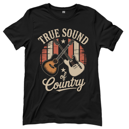 True Sound – Countrymusik T‑Shirt