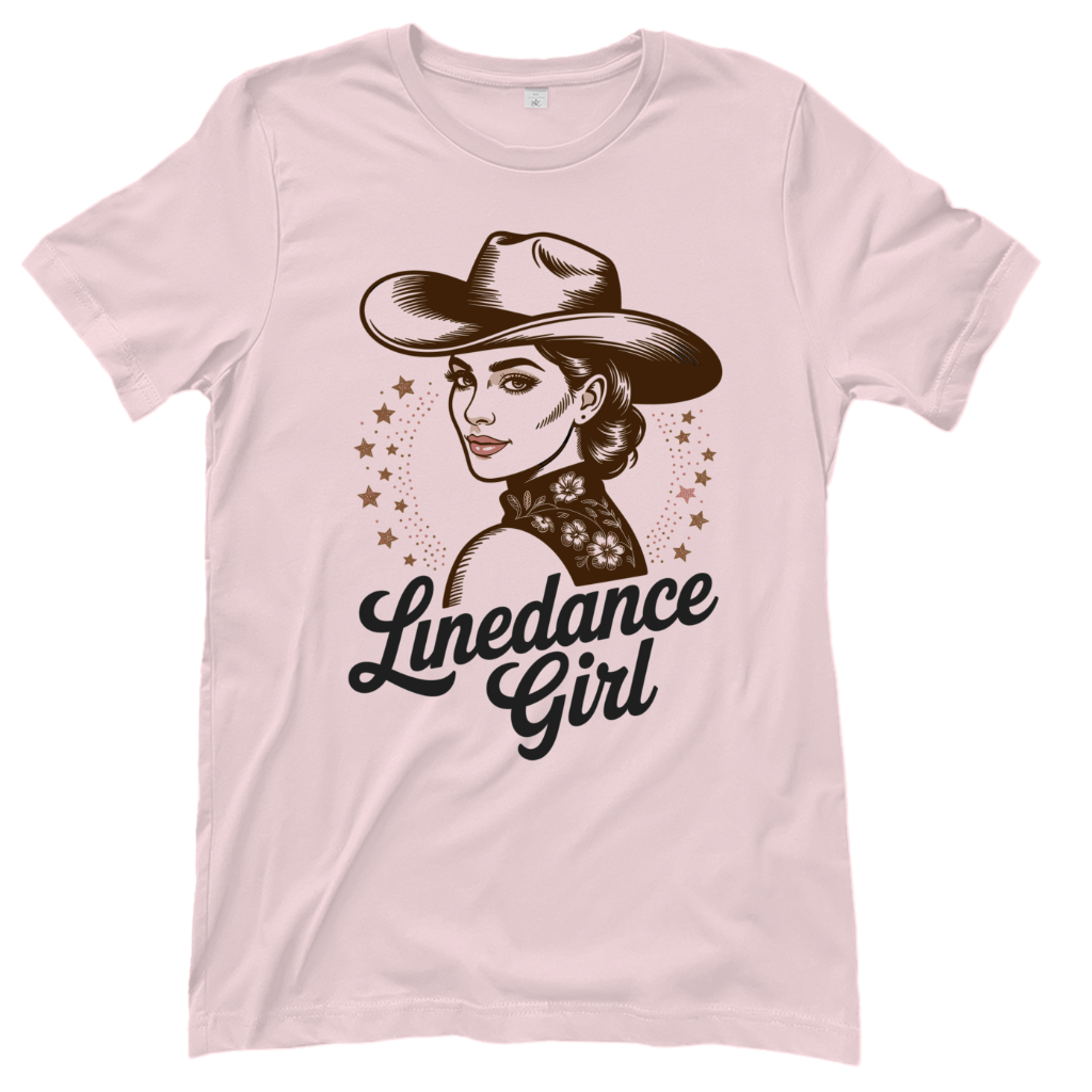 Linedance Girl – Line Dance T‑Shirt